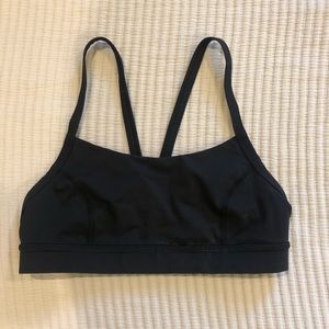 Lululemon Size 4/6 Black sports bra